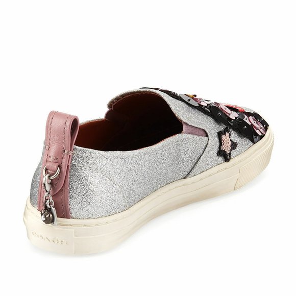 Coach | Shoes | Coach C15 Metallic Cherry Patches Sneakers  Coach C115 Metallic Cherry Patches Sneakers 5.5